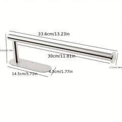 Self Adhesive Toilet Roll Holder Stainless Steel