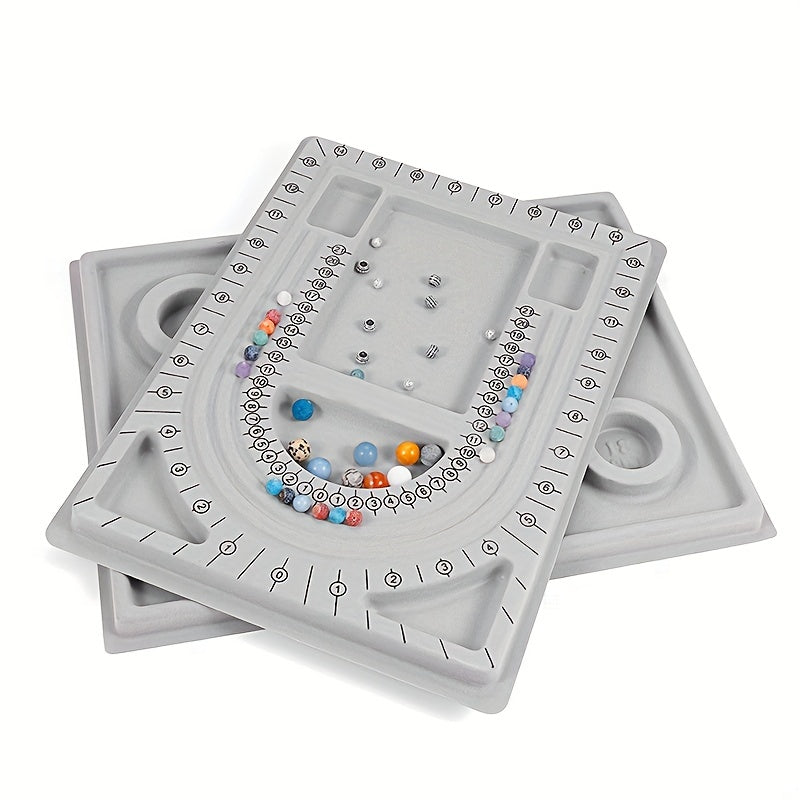 1PC Beads Board Bracelet Necklace Disk Beaded Table Beaded Measuring Disk