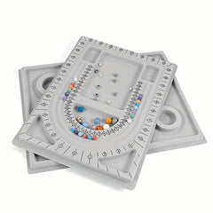 1PC Beads Board Bracelet Necklace Disk Beaded Table Beaded Measuring Disk