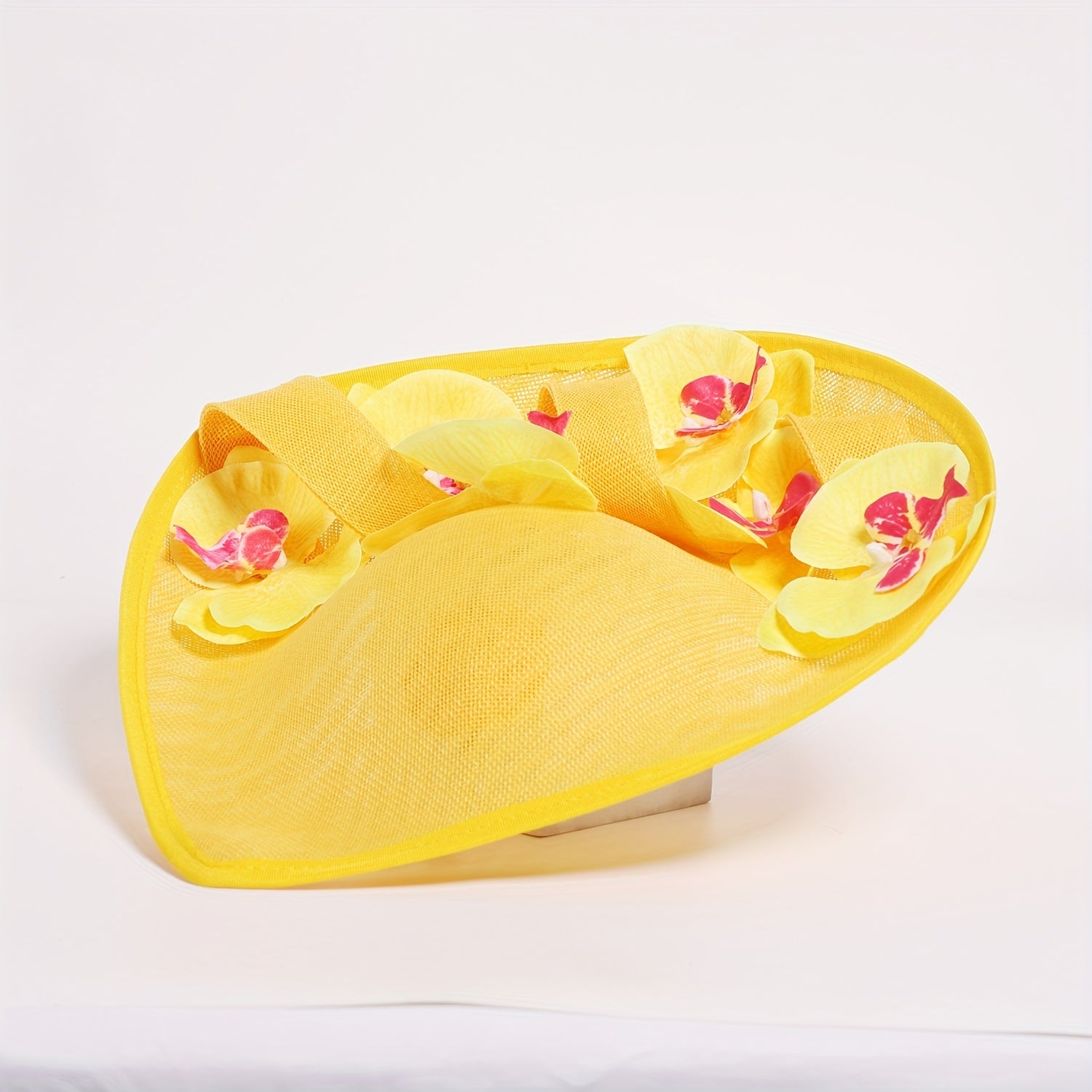 Vintage Fascinator Hat With Flower Church Derby Wedding Hat