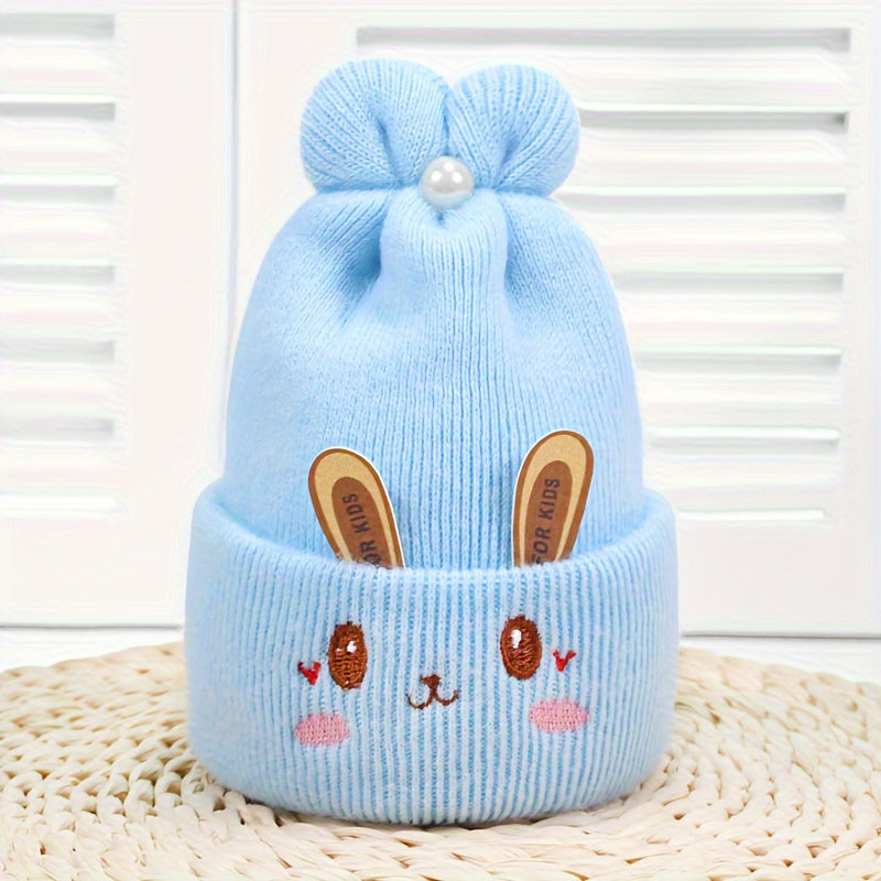 Kids Winter Little Rabbit Beanie Hat
