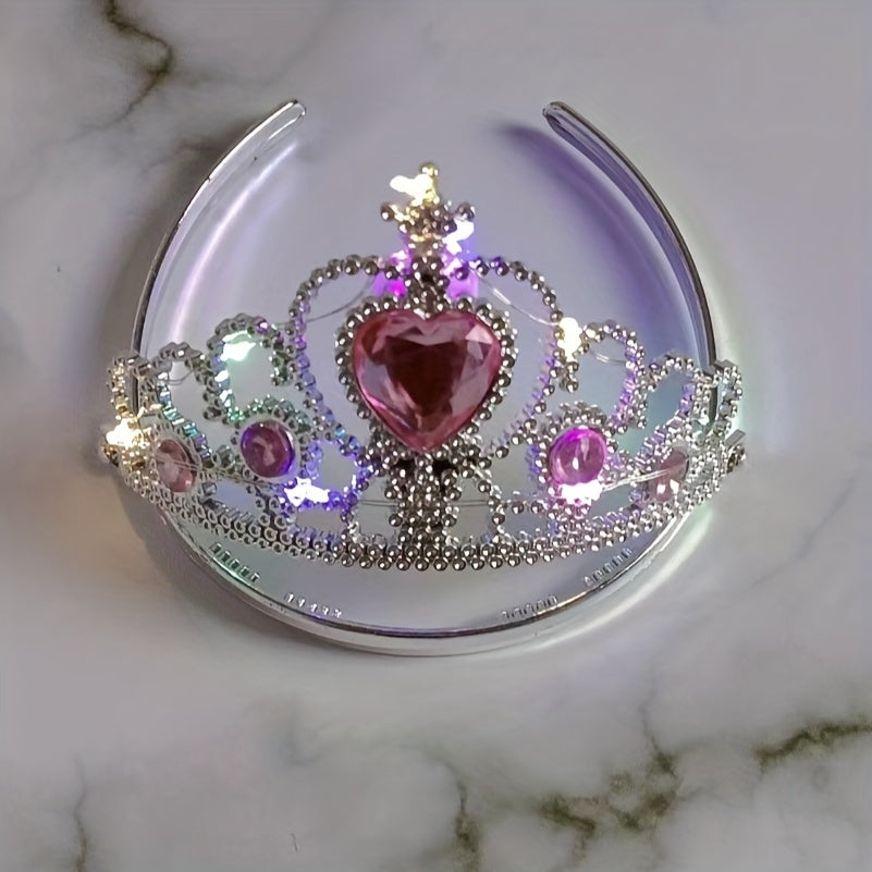 Luminous Crown Girls Headwear Birthday Gift Princess Crown