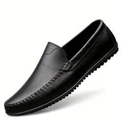 Men's Stitched Slip On Loafers Smart Casual Shoes