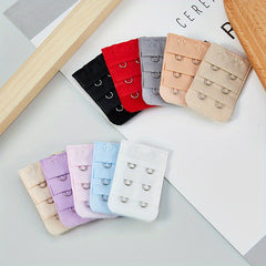 10pcs 2 Hooks Bra Extenders Comfortable Adjustable Bra Band Women's Lingerie