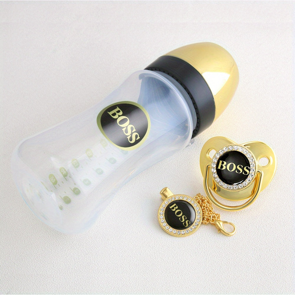 240ml Wide Mouth Baby Bottle & Pacifier Set