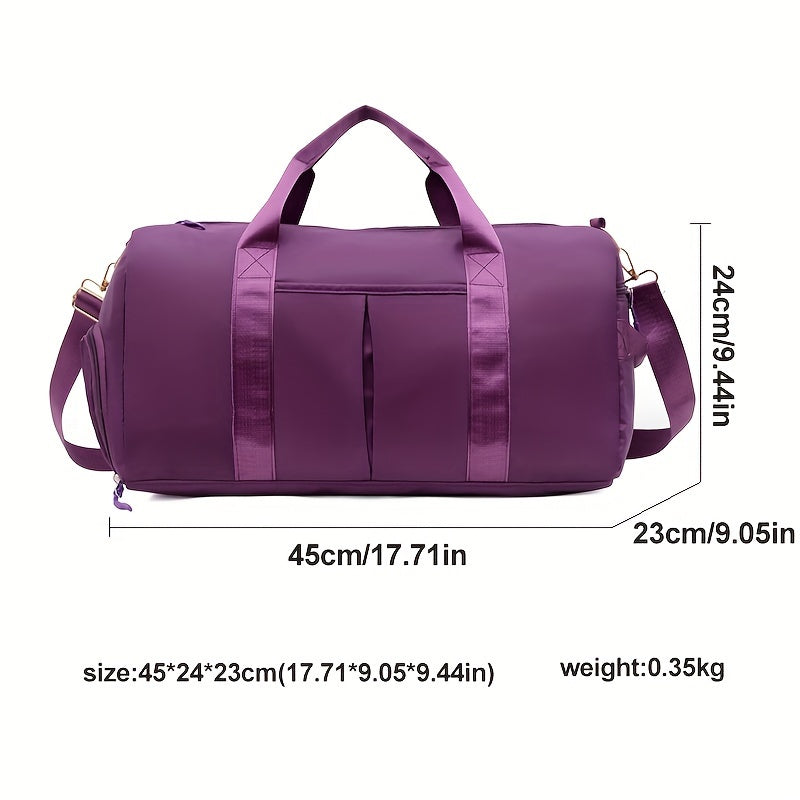 Portable Gym Fitness Bag Waterproof Travel Bag for Short Distance Trip Sports