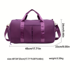 Portable Gym Fitness Bag Waterproof Travel Bag for Short Distance Trip Sports