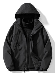 Women's 3-in-1 Outdoor Sports Jacket - Windproof & Waterproof