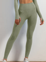Dot Style High Waist Yoga Pants Stretch Leggings
