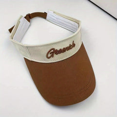 Sun Visor Hat Lightweight Casual Ponytail Baseball Cap