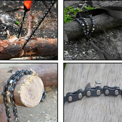 Portable Survival Chain Saw for Camping Hiking Logging
