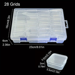 Freestanding Square Box Art Accessories Storage Organizer DIY Crafts Diamond Pai