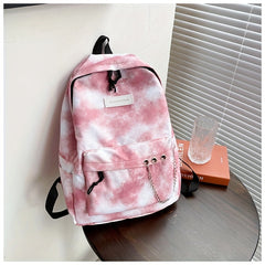 Tie Dye Backpack Large Capacity Casual Backpack for Men and Women