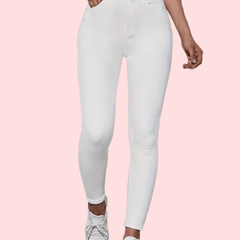 High Stretch Skinny Jeans Slim Fit Denim Pants