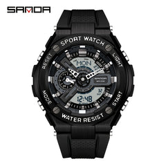 Sanda Boy's Dual Display Sports Watch Gift