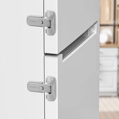 2pcs Fridge Lock For Kids And Toddlers Child Proof Refrigerator Lock