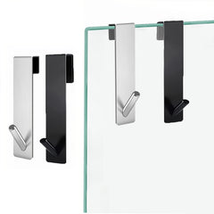 Shower Door Back Hook Stainless Steel Towel Rack