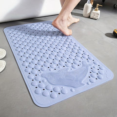 Square Bathroom Mat Anti Slip Pad Shower Anti Drop Suction Cup Floor Mat