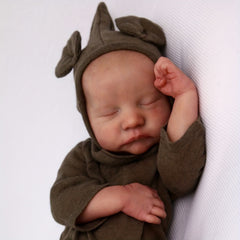 19in Reborn Doll, 3D Skin Painting, Soft Silicone Art Toy
