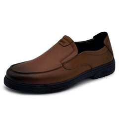 Men's Leather Slip-On Casual Shoes