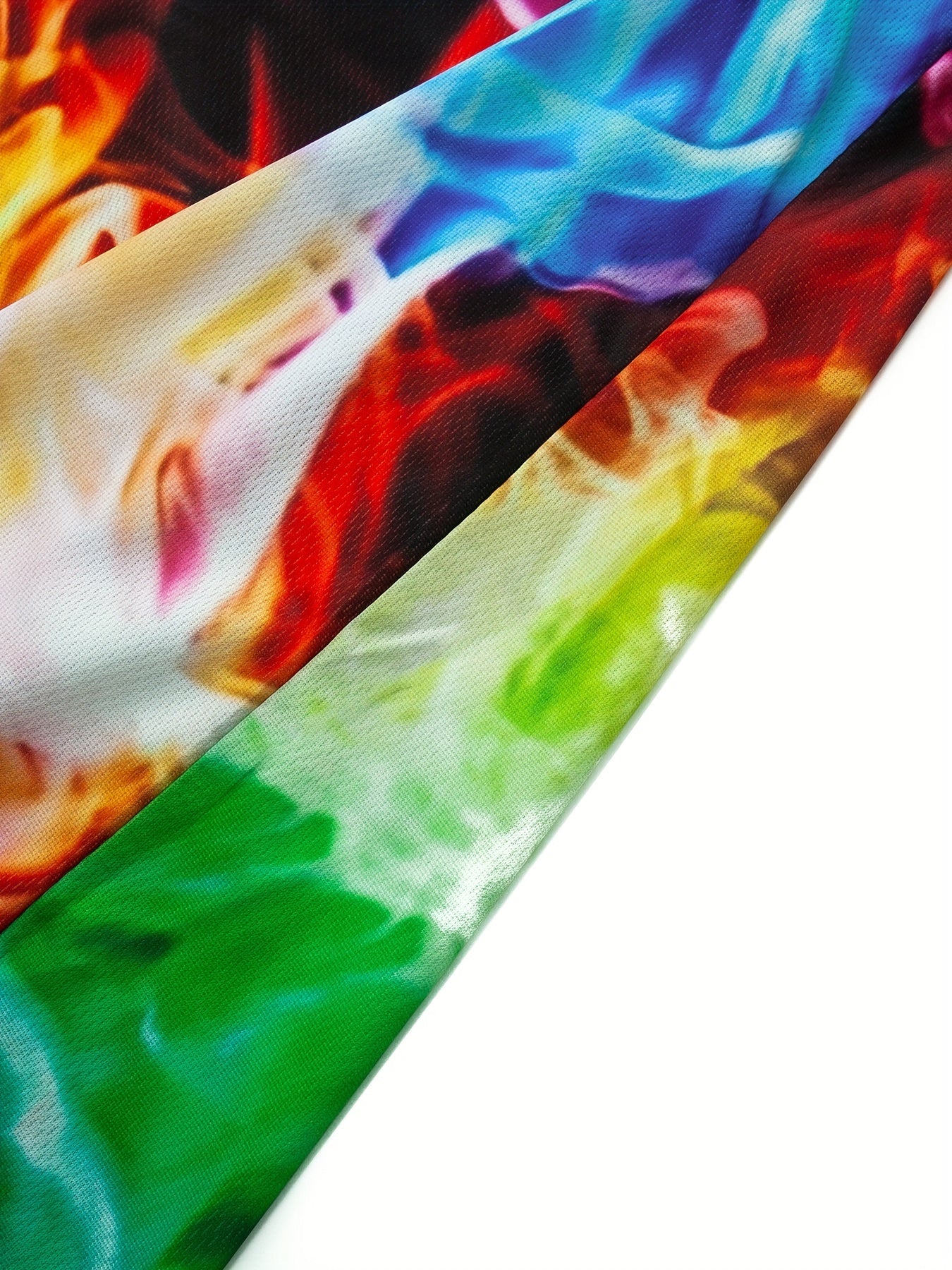 Colorful Men's Graphic T Shirt for Spring & Summer