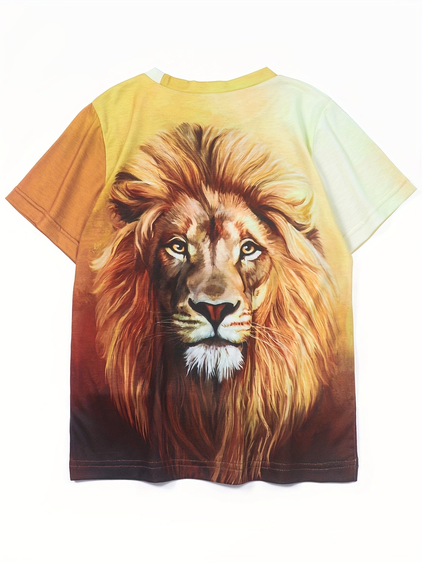 Boys' Lion Graphic T Shirt 3D Print Summer Outdoor Fun