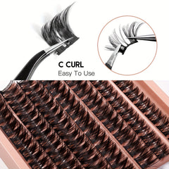 Long & Thick 7 Row False Eyelashes with Self Grafting Tech