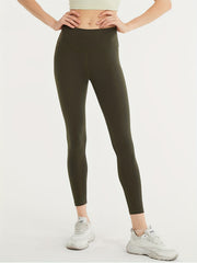 Slim Fit Yoga Pants Butt Lifting High Stretch Cropped Leggings