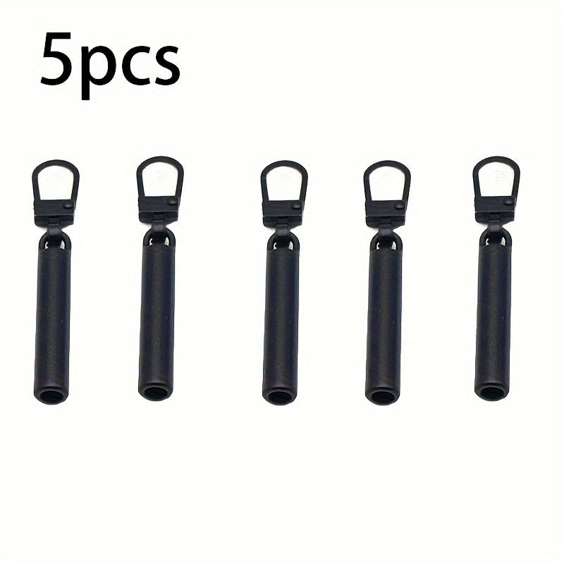 5 Detachable Zipper Pullers Repair Kits for Sewing Bags Down Jackets