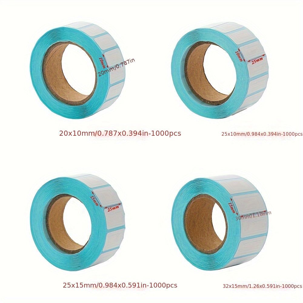 1000pcs Thermal Label Sticker Paper For Supermarket Direct Printing