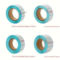 1000pcs Thermal Label Sticker Paper For Supermarket Direct Printing