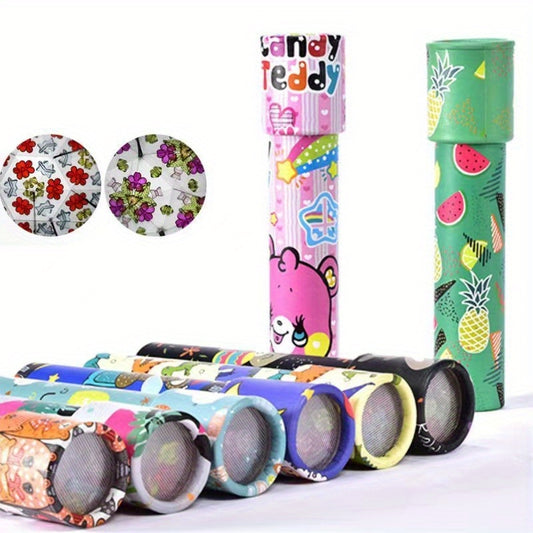 Rotatable Kaleidoscope for Colorful Interior Decor