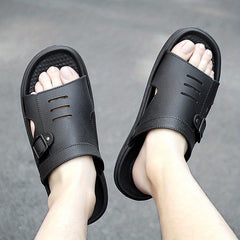 Men's Non Slip Sandals Wear-resistant Comfy Beach Shoes Summer
