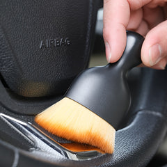 Car Interior Gap Dust Brush Short Air Conditioner Cleaning Brush