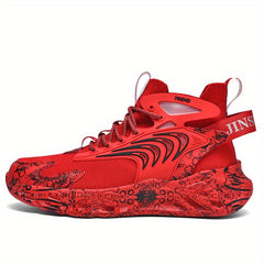 Men's Lace-up Sneakers Athletic Shoes Running Basketball Gym