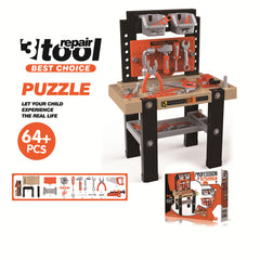 Kids Toy Tool Workbench for Pretend Play