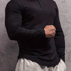 Men's Active Mid Stretch Long Sleeve Shirt