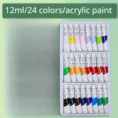 12ml Acrylic Painting Pigment Set 36 Colors for DIY Hand Painted Wall Painting