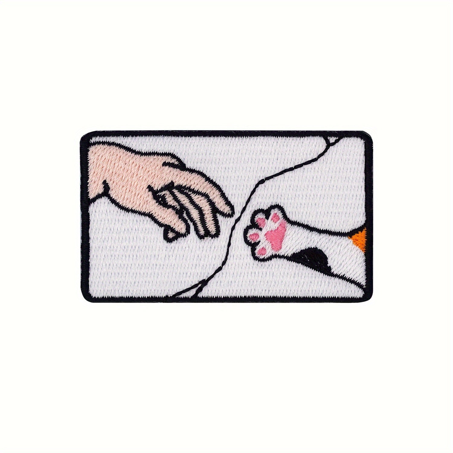 Funny Cat Morale Patch Fastener Hook & Loop for Backpack Vest Caps