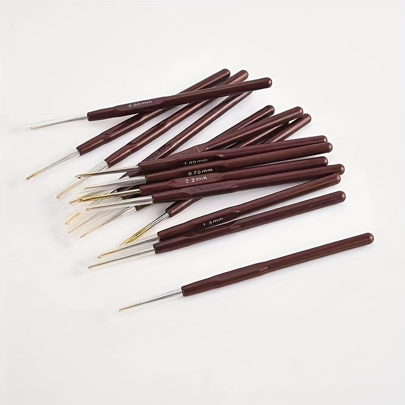 16pcs Crochet Kit Yarn Knitting Needle Set