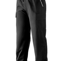 Creative Pattern Print Cargo Pants Men s Flap Pocket Trousers Loose Casual