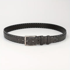 Men's Casual PU Leather Buckle Belt for Pants Jeans