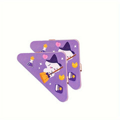 2pcs Triangle Clip Stationery File Clip Tool Office Supplies Creative Bill Clip