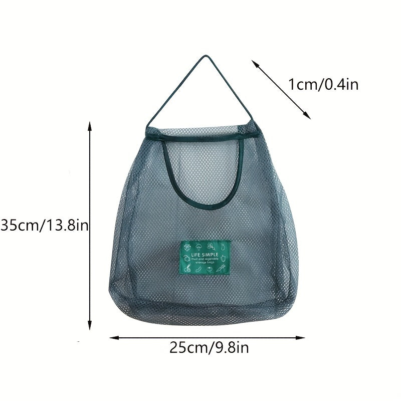 Hanging Vegetable & Fruit Mesh Storage Bag Lightweight Versatile Bag