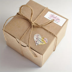 2 Rolls Pink Thank You Stickers 120 L