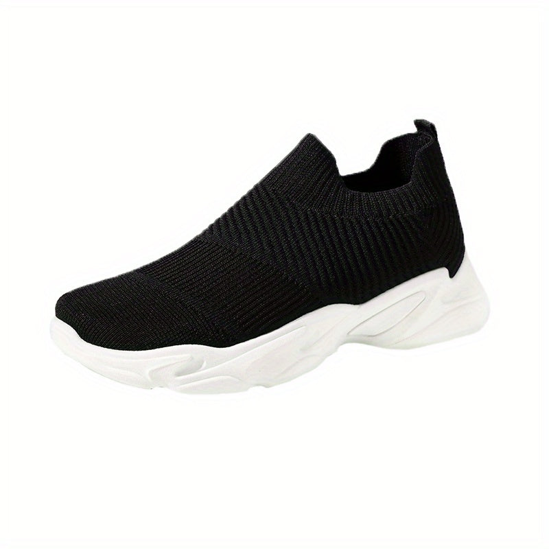 Women's Platform Sock Sneakers Lightweight Slip On Sports Shoes