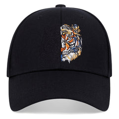 Men's Tiger Embroidered Baseball Cap Golf Hat