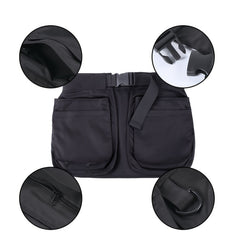 Outdoor Zipper Waist Bag Stylish Belt Large Capacity for Running