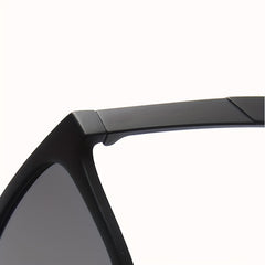 Men's Outdoor Square Shades Large Frame Sunglasses