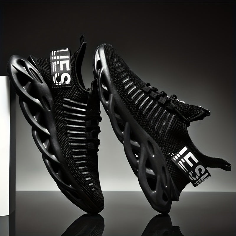 Men's Slip on Blade Sneakers Breathable Athletic Shoes